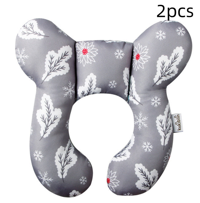 Infant Pillow  Baby Bed  U-Shaped Safety Seat  Neck Guard  Fixed Stereotyped Stroller Pillow